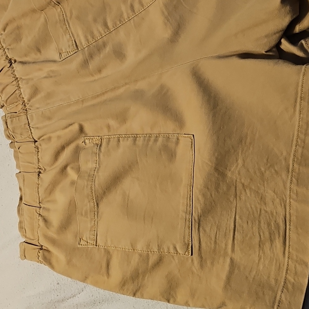 LOFT High Waist Tan Women's Shorts - Picture 12 of 14